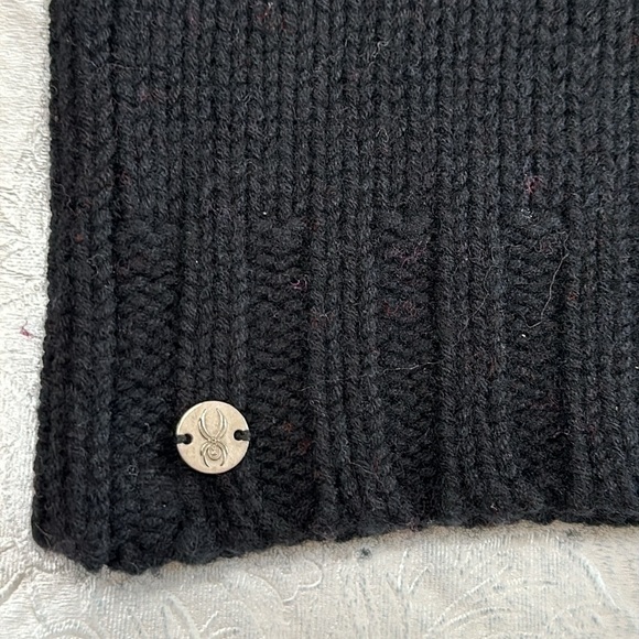 Spyder BEANIE, GLOVE, COWLNECK SCARF - Black - Picture 13 of 15